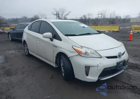 2013 Toyota Prius Two z USA, uszkodzony, nr VIN JTDKN3DU6D0352093